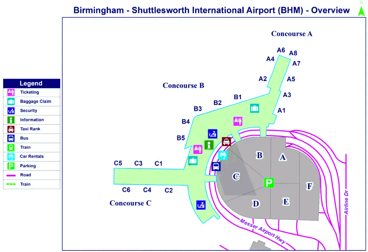Διεθνές Αεροδρόμιο Birmingham-Shuttlesworth