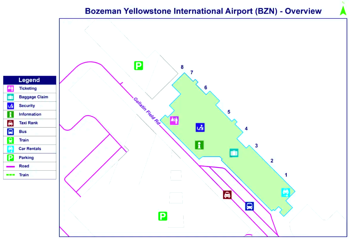 Διεθνές Αεροδρόμιο Bozeman Yellowstone