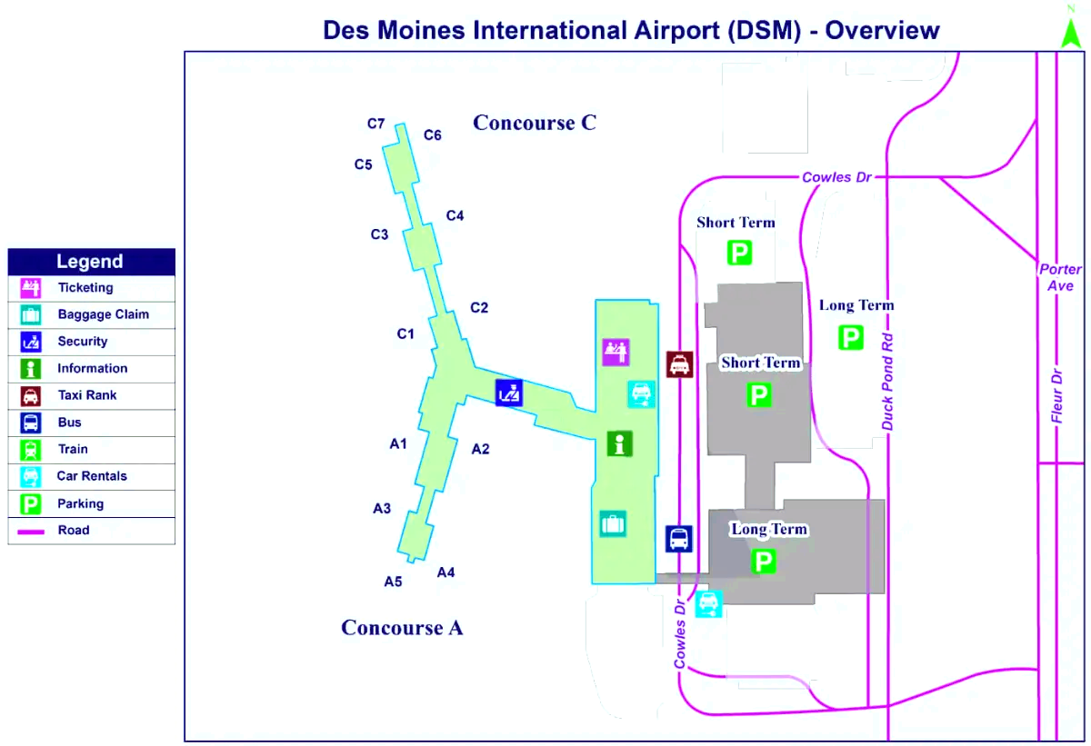 Διεθνές Αεροδρόμιο Des Moines