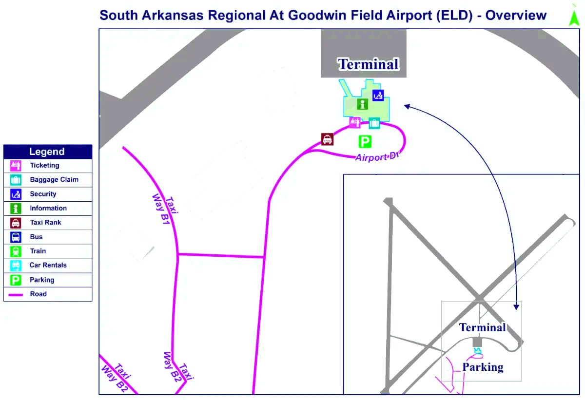 Περιφερειακός αερολιμένας South Arkansas στο Goodwin Field