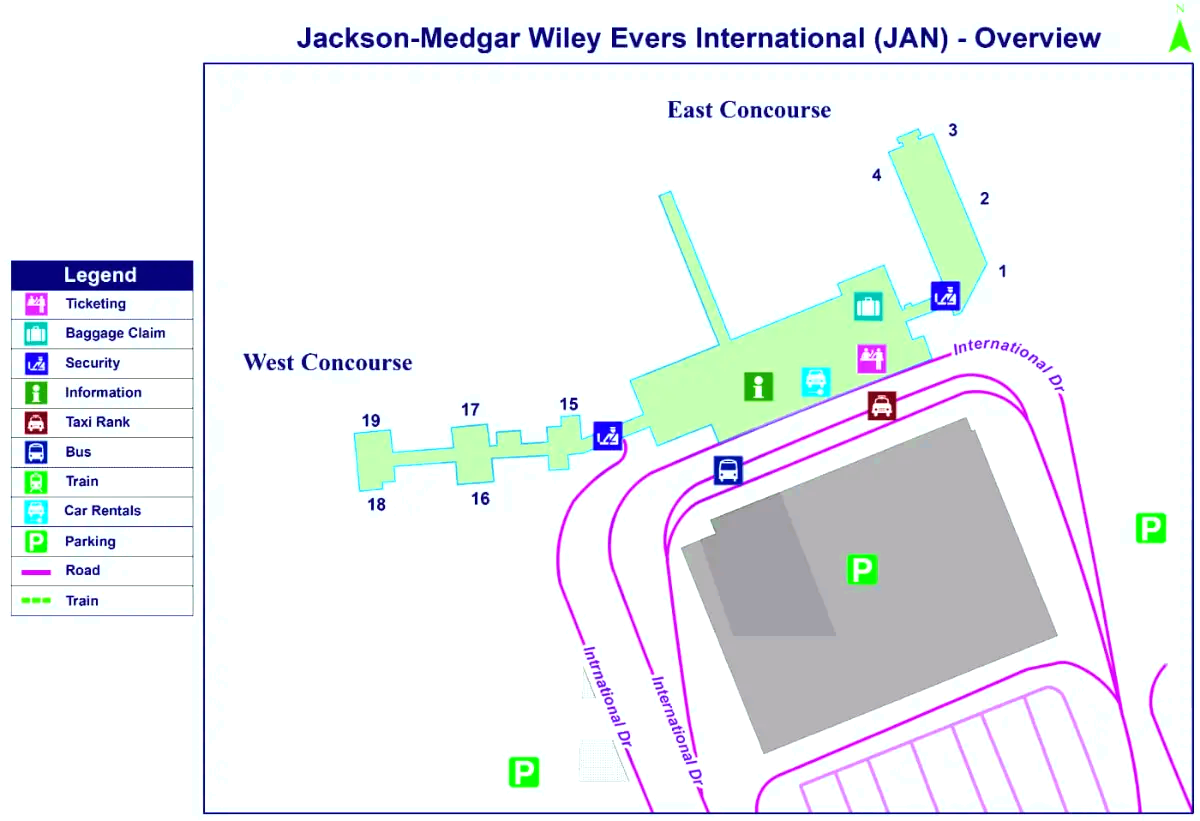 Διεθνές Αεροδρόμιο Jackson–Medgar Wiley Evers