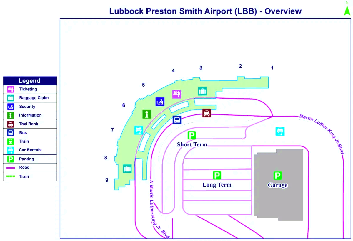 Διεθνές Αεροδρόμιο Lubbock Preston Smith