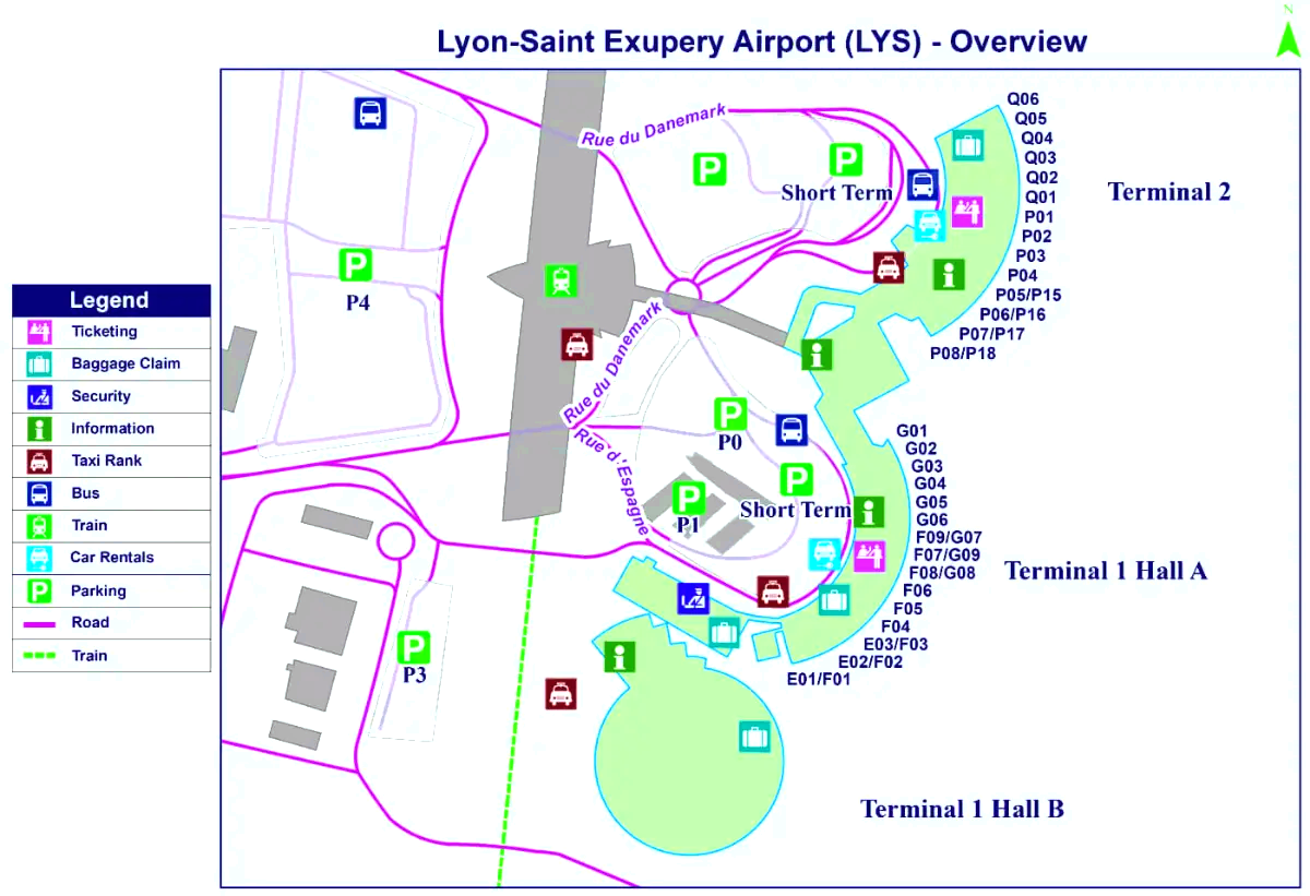 Αεροδρόμιο Lyon-Saint Exupéry